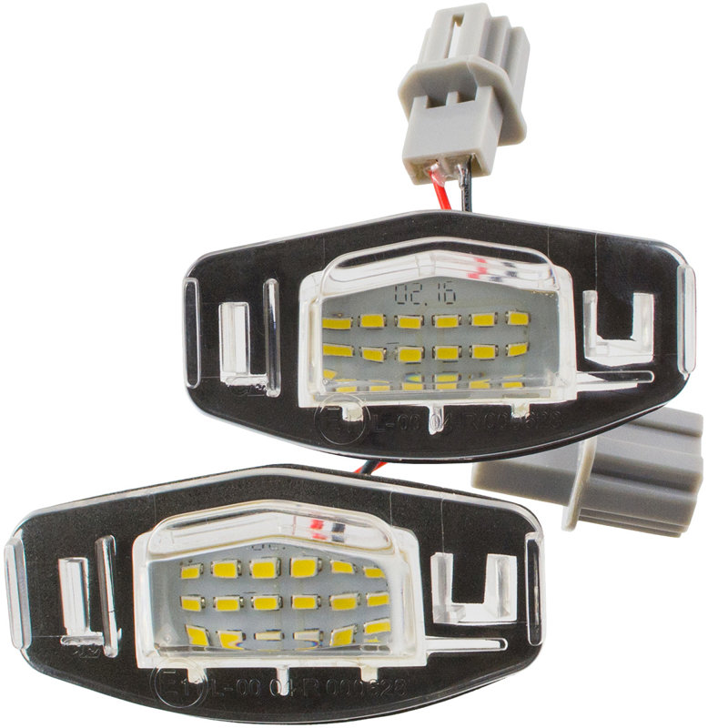 Honda Accord Vii Civic Vii Viii Lampki Podświetlenia Tablicy Rejestracyjnej Led 2 Szt. Kpl. | Lampki Podświetlenia Tablicy Rejestracyjnej | Ve-Ga_Pl