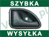 Renault Twingo 93-98 klamka przednia wewnętrzna CZARNA lewa