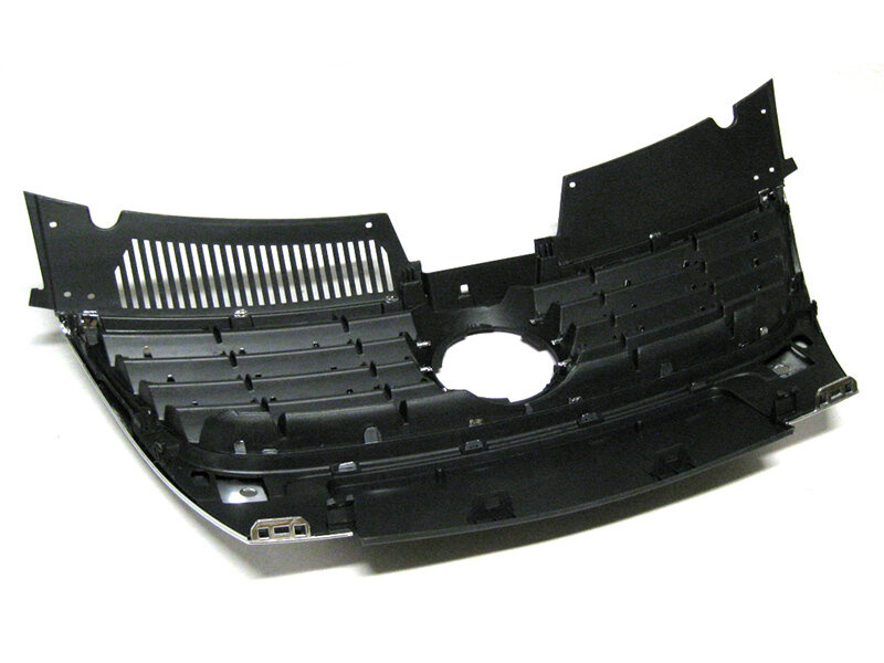 VW Passat B6 05-10 atrapa między reflektory (grill) WĄSKA TABLICA REJESTRACYJNA