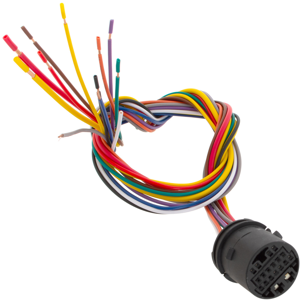 Opel Astra III H 04-14 wiązka przewodów z wtyczką do drzwi tylnych lewych = prawych