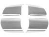 Ford Focus Mk2 04-11 nakładki na kierownicę CHROM 4 szt. KPL