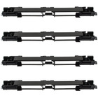 Opel Astra III H 2004- zaślepka listwy dachowej CZARNA 4 szt. KPL