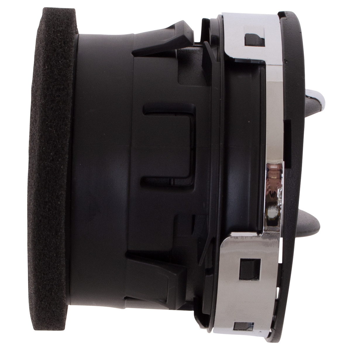 Ford GALAXY II (WA6) kratka nawiewu powietrza CZARNA + RAMKA czarna + chromowana obwódka + SUWAK CHROM lewa = prawa