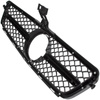 Mercedes Klasa C W204 19-23 atrapa między reflektory (grill) PIANO BLACK-+-CHROM