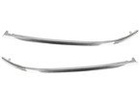 Audi A6 C5 97-01 listwa podreflektorowa CHROM lewa + prawa 2 szt KPL