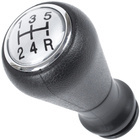 Peugeot 207 gałka zmiany biegów SILVER + CZARNY SCHEMAT 5 BIEGÓW