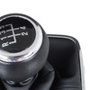 VW Passat CC 08-12 gałka zmiany biegów CZARNA + Mieszek CZARNY z ramką CHROM 5 BIEGÓW