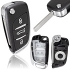 Peugeot 207 307 308 407 408 508 3008 RCZ obudowa pilota 3 PRZYCISKI