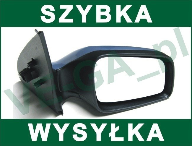 Opel Astra II 98-06 lusterko zewnętrzne elektryczne podgrzewane do malowania prawe
