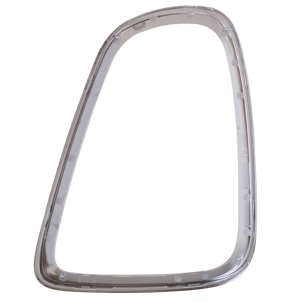 MINI R58 10-15 Osłona ramka lampy tylnej CHROM Lewa