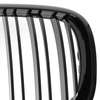 BMW X6 E71 07-14 atrapy między reflektory (nerki) lewa + prawa kpl. BLACK GLOSSY DOUBLE BAR