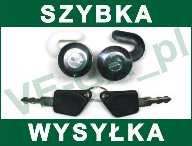 Peugeot 306 zamek wkładka drzwi 2 szt.