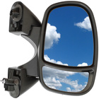 Renault Trafic II 2001- lusterko zewnętrzne ELEKTRYCZNE OGRZEWANE czarne prawe