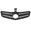 Mercedes Klasa C W204 19-23 atrapa między reflektory (grill) PIANO BLACK-+-CHROM