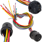 Opel Astra III H 04-14 wiązka przewodów z wtyczką do drzwi tylnych lewych = prawych