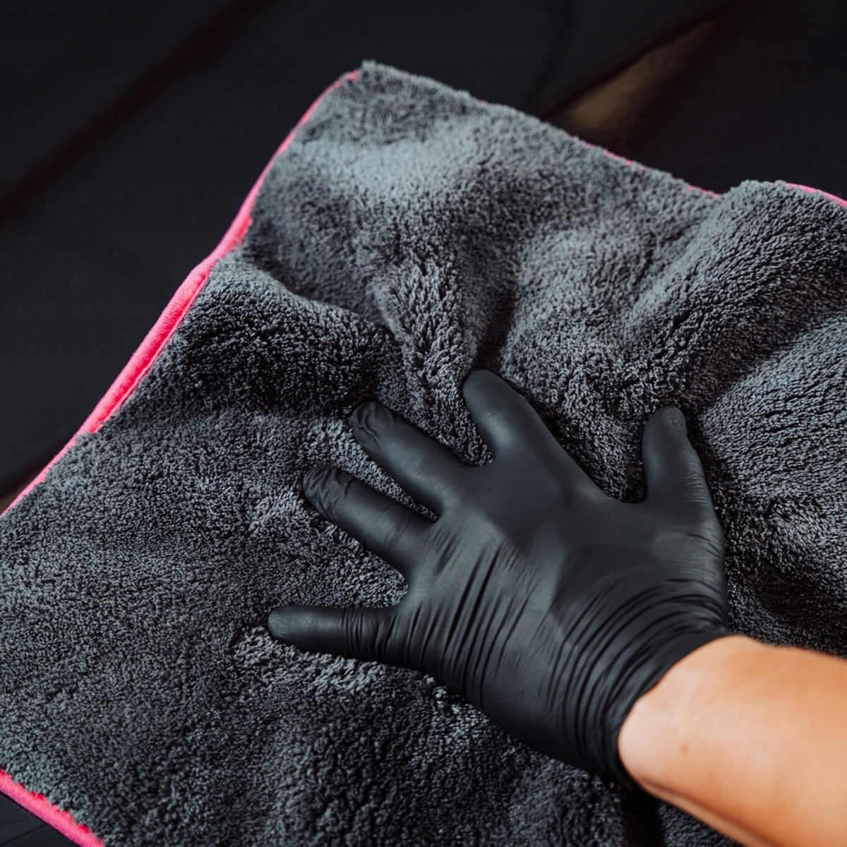 K2 Ręcznik z Mikrofibry LUSSY 40x40 do Osuszania Polerowania Gruby 1200g/m2 D0222