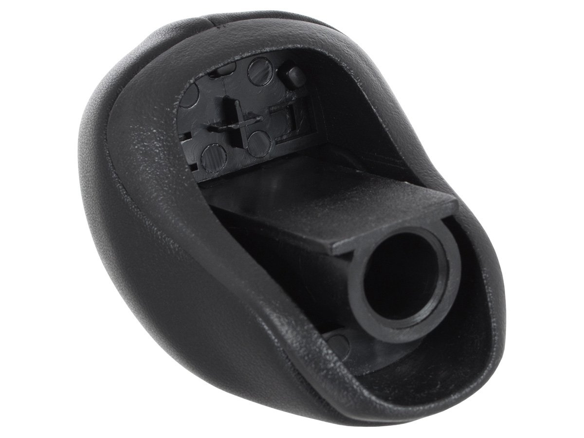 Kia Sportage III 09-15 gałka zmiany biegów CZARNA SKÓRA 6 BIEGÓW