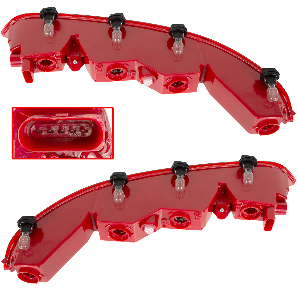 Audi Q3 8U 11-14 lampa tylna w zderzak lewa + prawa 2 szt. KPL