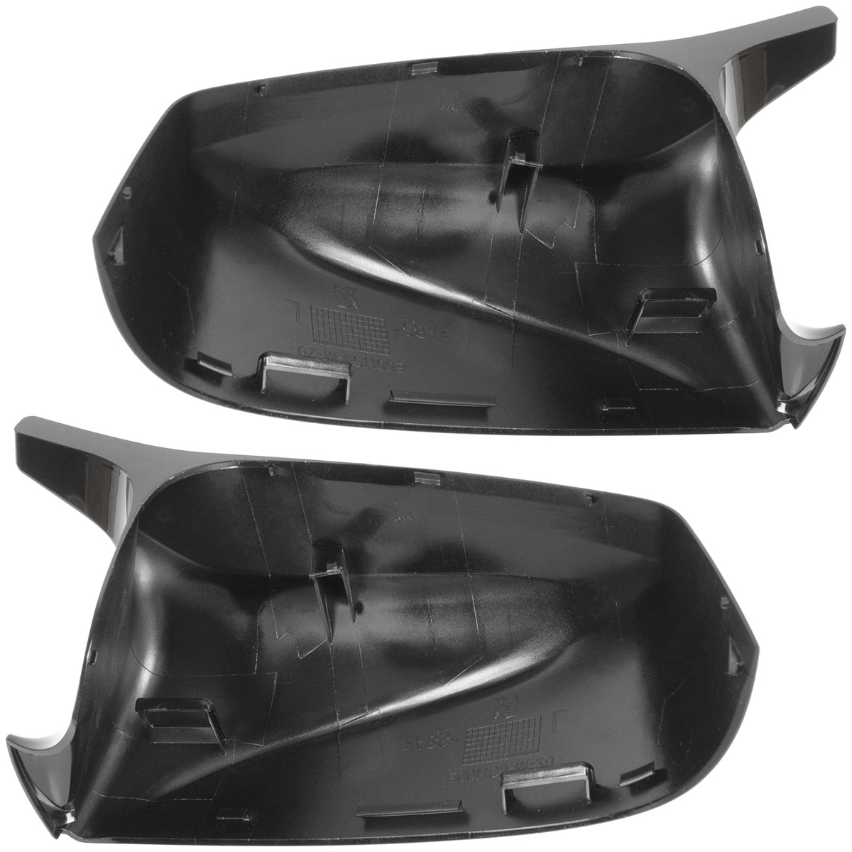 BMW 6 E63 E64 07-11 nakładka lusterka BLACK GLOSSY lewa + prawa 2 szt. KPL
