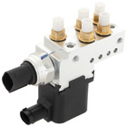 Mercedes CLS C219 04-10 blok zaworowy / rozdzielacz powietrza AIRMATIC