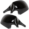 BMW 1 E81 E82 E87 E88 04-08 nakładka lusterka BLACK GLOSSY lewa + prawa 2 szt. KPL