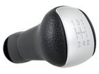 Nissan Qashqai 06-13 gałka zmiany biegów 5 BIEGÓW CZARNA + SILVER