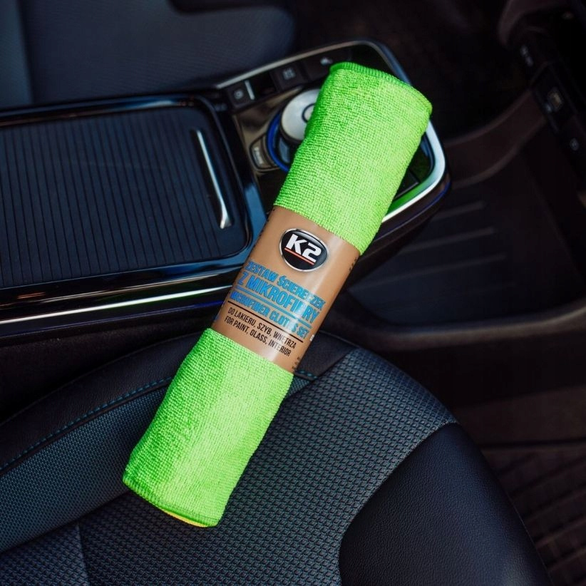 K2 MIKROFIBRA Zestaw ściereczki z Mikrofibry 30x35cm 4szt K710