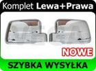 Ford Transit Connect 2009- nakładki lusterek CHROM L+P kpl.