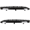 BMW 6 G32 GT 17-20 atrapy między reflektory (nerki) lewa + prawa kpl. BLACK GLOSSY DOUBLE BAR