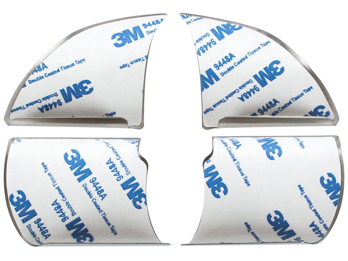 Ford Focus Mk2 04-11 nakładki na kierownicę CHROM 4 szt. KPL
