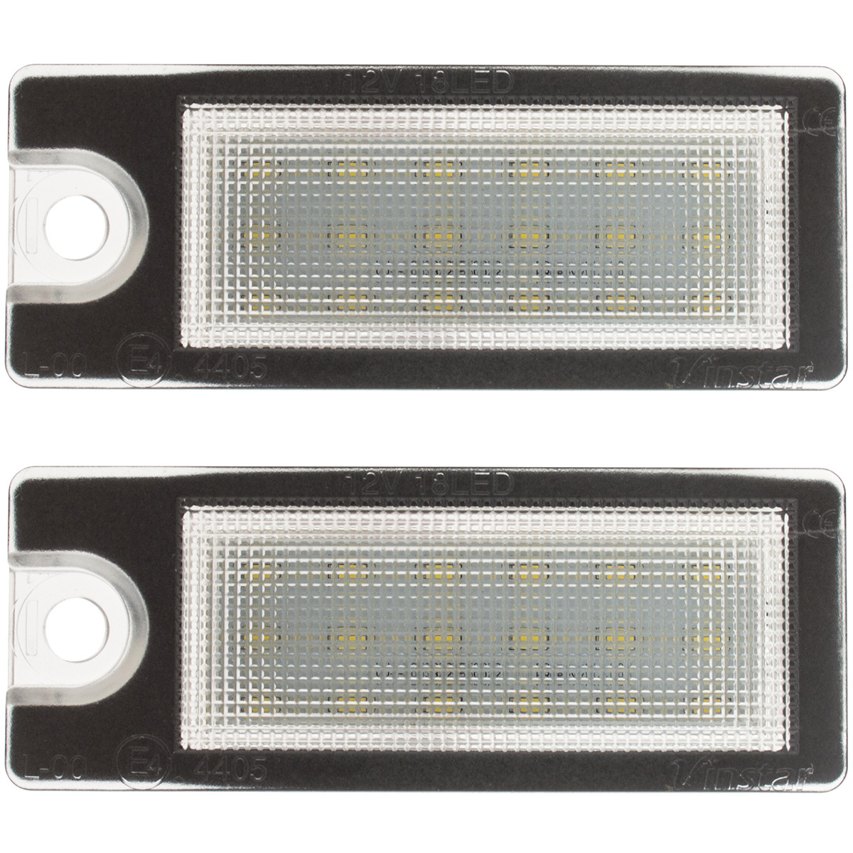 Volvo S60 S80 V70 XC70 XC90 lampki podświetlenia tablicy rejestracyjnej LED 2 szt. kpl.