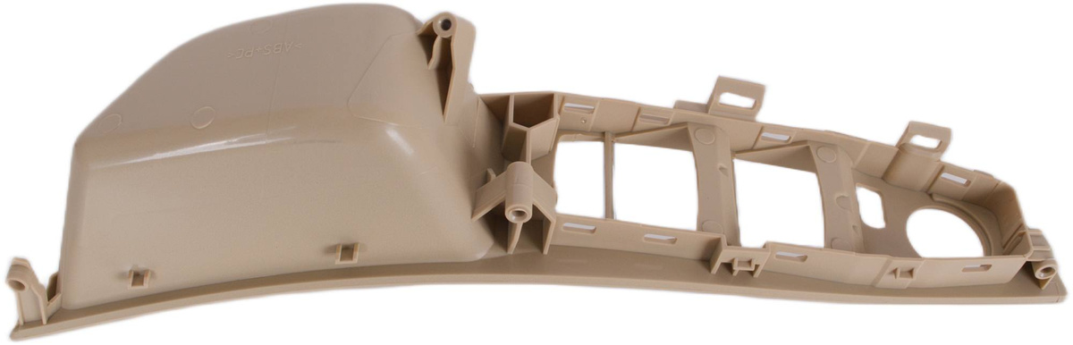 BMW 5 F10 F11 09-17 zestaw uchwytów wewnętrznych drzwi przednich i tylnych 7 szt. KPL BEŻOWE (bez el. skł. lusterek)