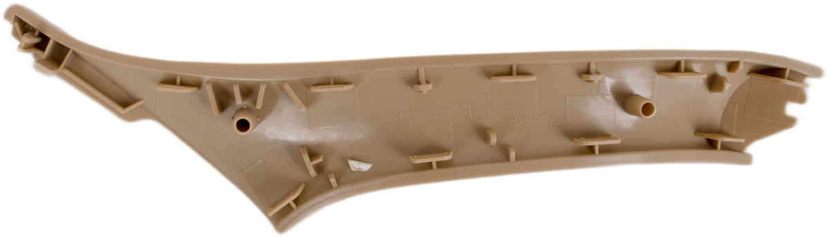 BMW 5 F10 F11 09-17 zestaw uchwytów wewnętrznych drzwi przednich i tylnych 7 szt. KPL BEŻOWE (bez el. skł. lusterek)