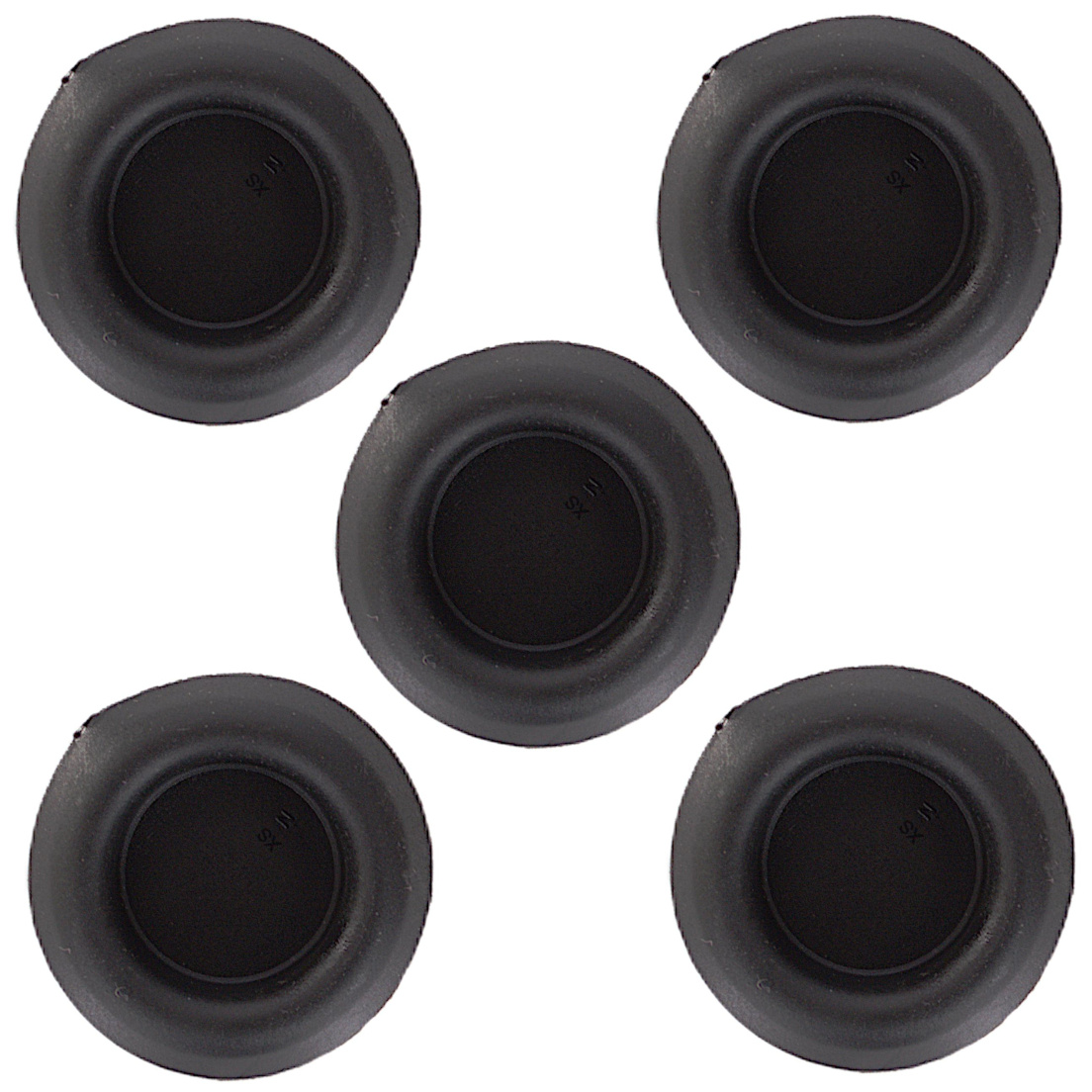 Peugeot Ford Audi Renault Mini BMW Volkswagen Skoda Seat Fiat Audi Saab Opel Citroen Chevrolet Nissan Dacia 5szt. zaślepek gumowych uniwersalnych KPL