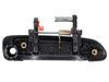Honda Jazz / Fit 02-08 klamka zewnętrzna Z OTWOREM CZARNY POŁYSK przednia lewa