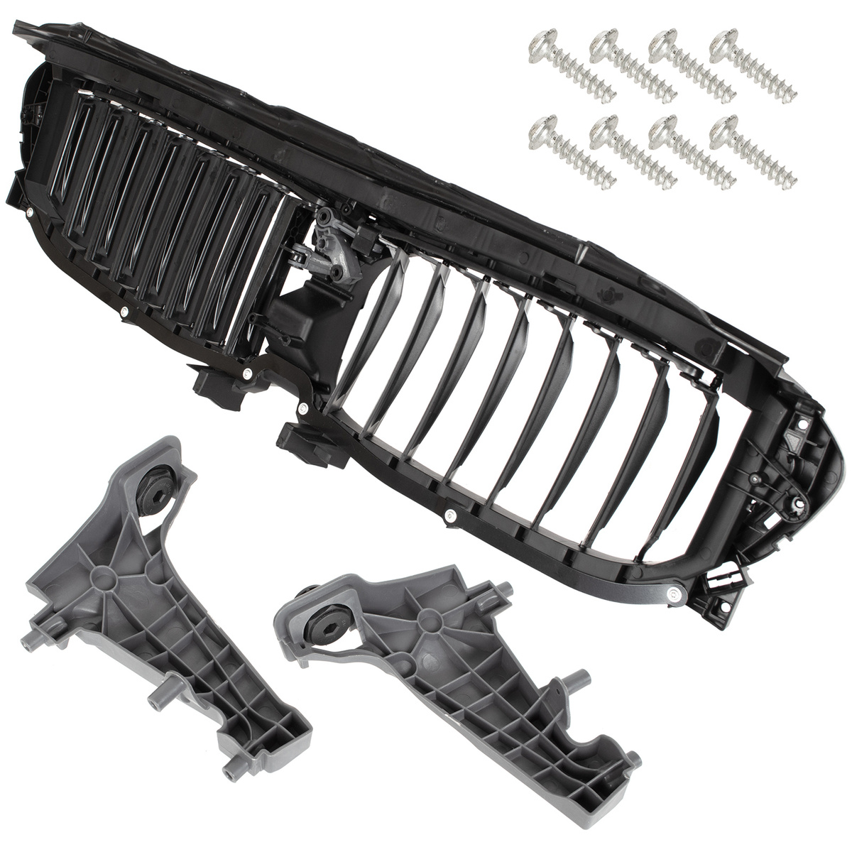 BMW 5 G30 G31 16-20 pas przedni kierownica powietrza wlot żaluzja chłodnicy