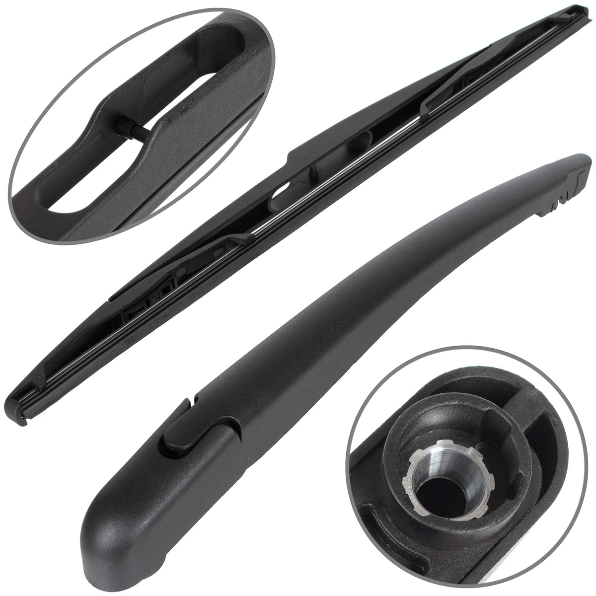 Dacia Duster I 10-13 wycieraczka tylna ramię + pióro