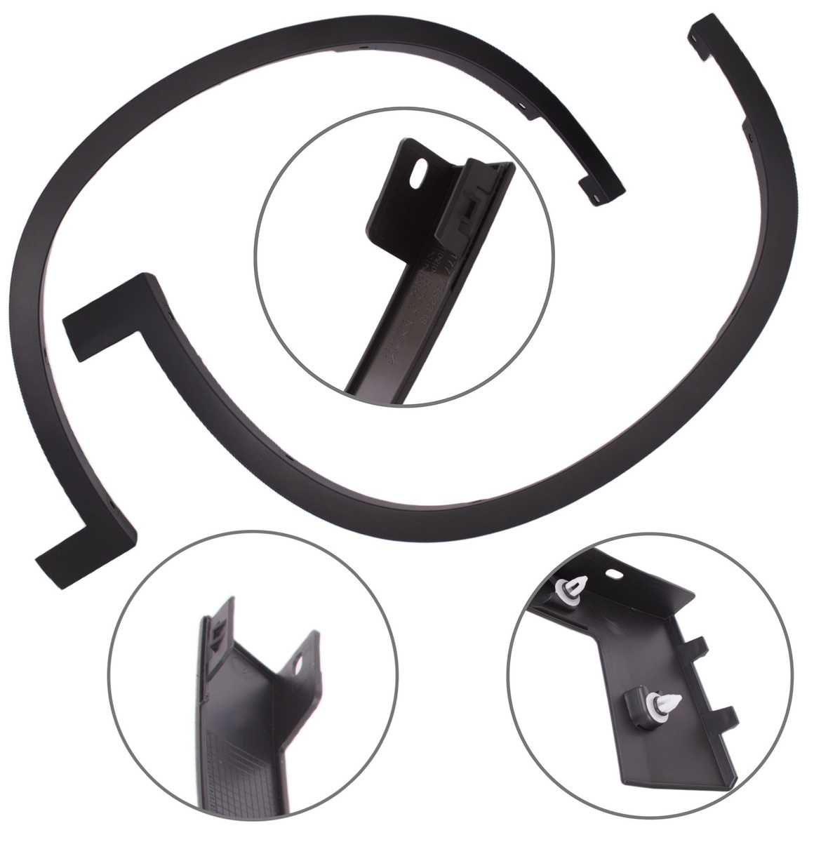 BMW X1 F48 14-22 nakładka błotnika przedniego lewa + prawa 2szt. KPL