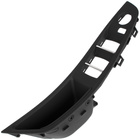 BMW 5 F10 F11 09-17 uchwyt wewnętrzny CZARNY drzwi przednich lewych