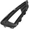 Ford FOCUS III FL 12-16 z Z HALOGENAMI atrapka kratka w zderzak przedni CZARNA + CHROM lewa