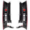 Mercedes Citan 2012- z drzwiami lampa tylna lewa + prawa 2 szt. KPL
