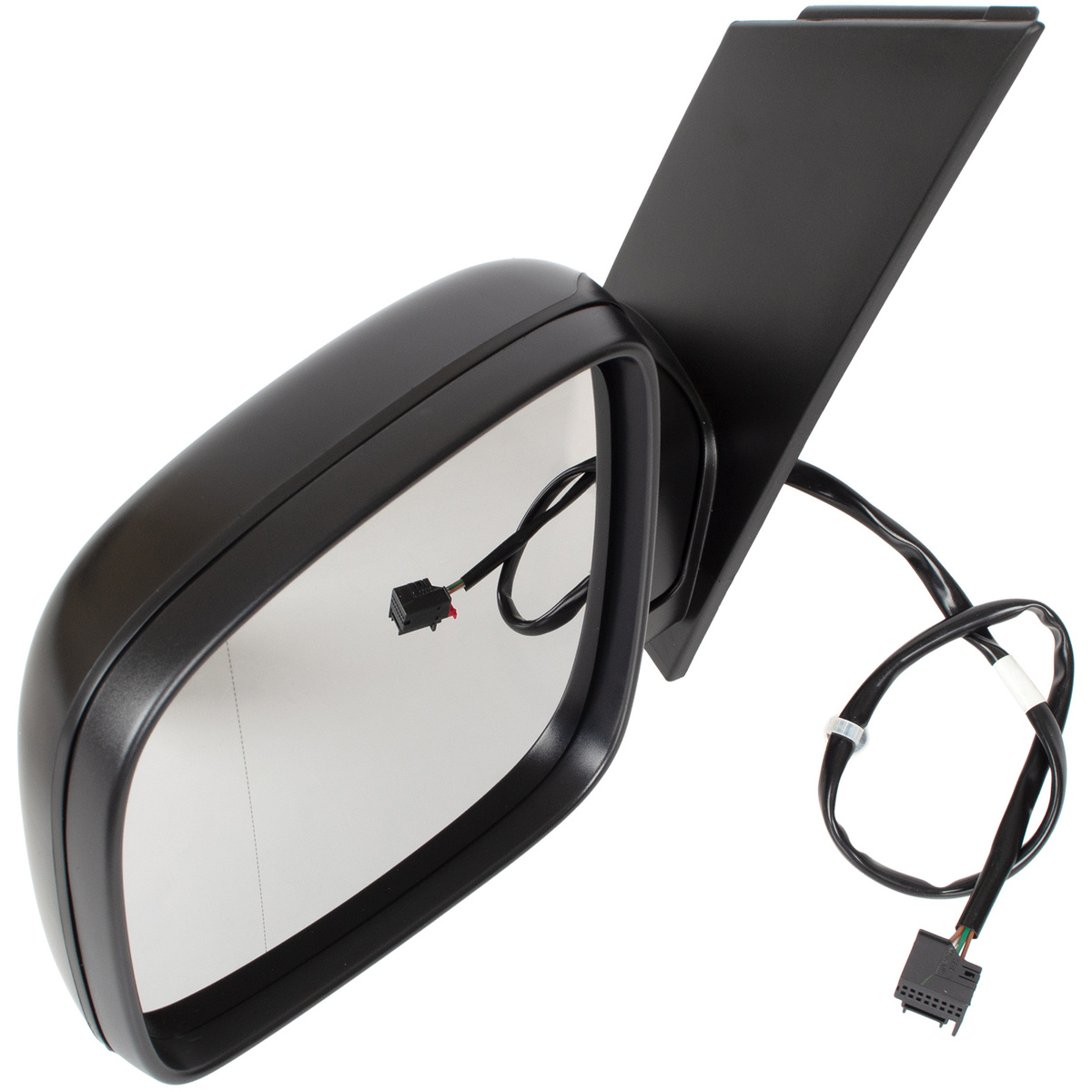 VW Caddy 04- lusterko zewnętrze elektryczne podgrzewane CZARNE lewe