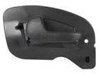Opel Corca C 00-10 klamka wewnętrzna CZARNA przednia lewa