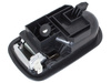 Mazda 323 V VI 94-03 klamka przednia wewnętrzna CZARNA + CHROM prawa