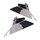 SKODA SUPERB II LIFT 13-15 Zaślepka Spryskiwacza CHROM Lewa + Prawa 2 szt KPL