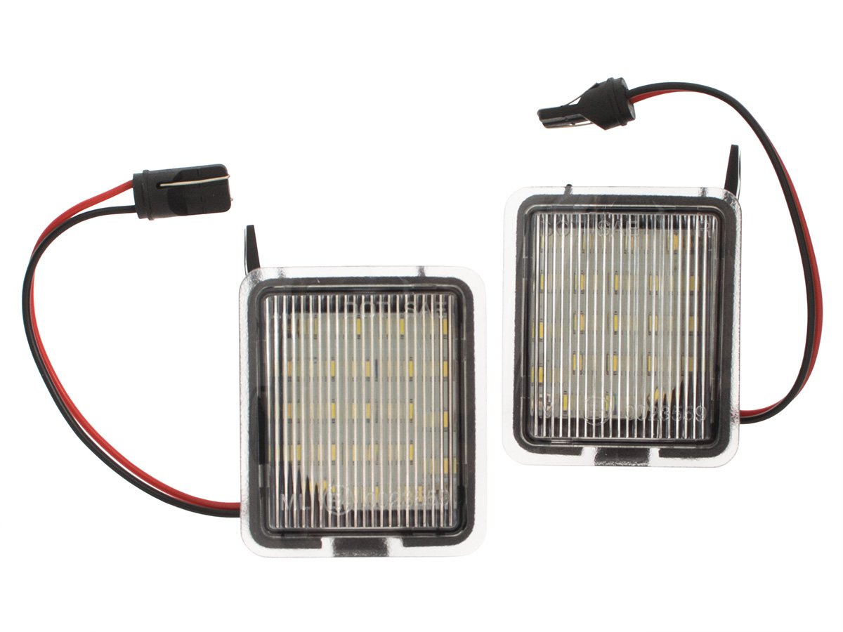 Ford C-MAX II Focus Mk3 Kuga Mondeo Mk4 S-MAX lampki podświetlenia lusterek LED 2 szt. kpl.
