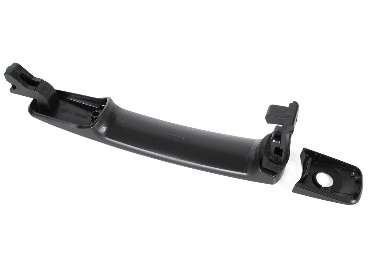 Nissan Rogue 07-13 klamka zewnętrzna CZARNA przednia lewa