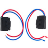 VW Touareg 02-10 przycisk (mikrostyk) zamka drzwi przednich lewych + prawych 2 szt. KPL