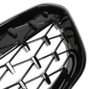 BMW 1 F20 F21 FL 2015- atrapy między reflektory (nerki) lewa + prawa kpl. FULL BLACK STAR