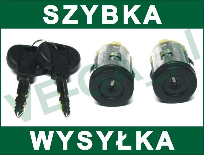 Fiat Ulysse zamek wkładka zamka 2 szt. kpl.